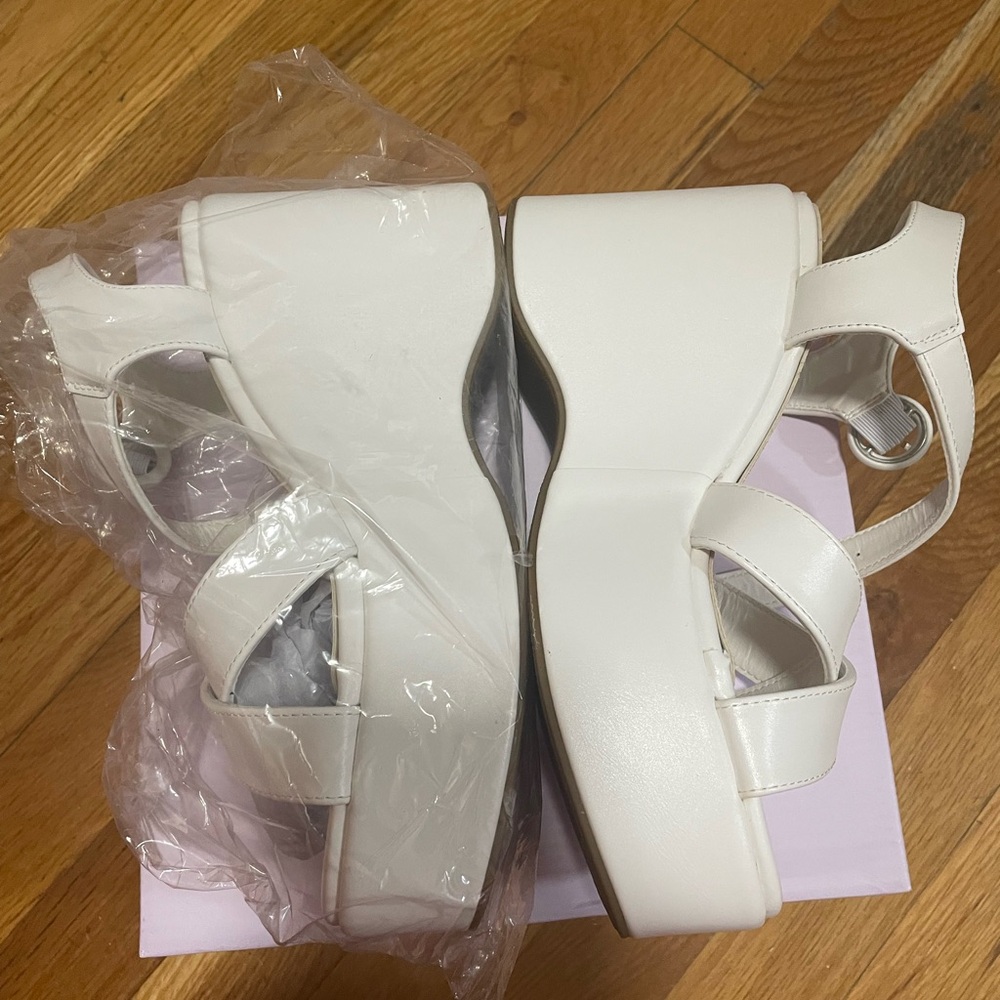 White platforms
